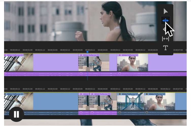 A person running in front of a screen AI-generated content may be incorrect.
